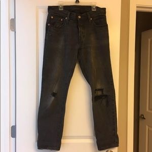 Levi’s Black 501 Jeans Size 28 NWOT